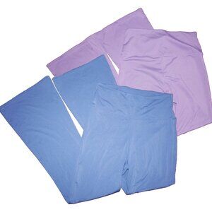 Lot Ododos High Waisted Bootcut Flared Yoga Leggings Pants Medium